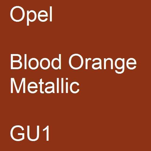 Opel, Blood Orange Metallic, GU1.